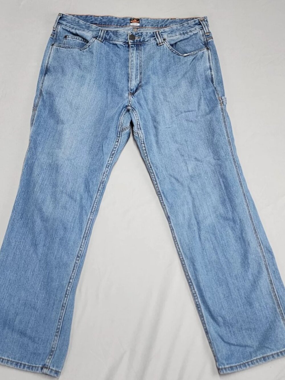 Ridgecut Toughwear Carpenter Jeans Mens 40x32 Blue Denim Straight Work Pants